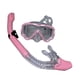 thumbnail image 3 of Juego De Snorkel Seco Máscara De Buceo Equipo De Snorkel Para Snorkel Buceo Apnea Rosa, 3 of 4