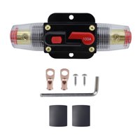 Bothyi - Disyuntor Universal Con Botón De Reinicio Manual Accesorios Automotrices 100A