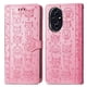 thumbnail image 2 of Funda Cartera FOXDOCK para Honor 200 Pro , Flip PU con Relieve de Gatos y Perros, Tarjetero y Soporte, 2 of 6