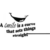 Rienda Libre Graphics - Decomural A Smile Inspirational Ws-33026