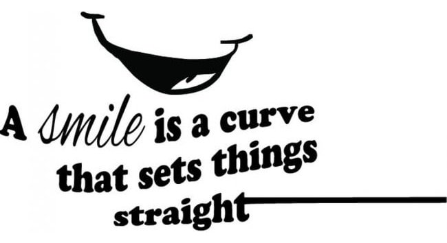 Rienda Libre Graphics - Decomural A Smile Inspirational Ws-33026