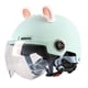 thumbnail image 5 of Accesorio Para Casco De Ciclomotor Jet Para Motocicletas Eléctricas Chopper Moped Verde, 5 of 5
