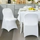 thumbnail image 3 of Fundas plegables para sillas VEVOR, color blanco, 30 unidades, para bodas y eventos, 3 of 3