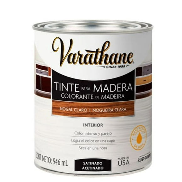 Tinte para Madera Nogal Claro 946 ml