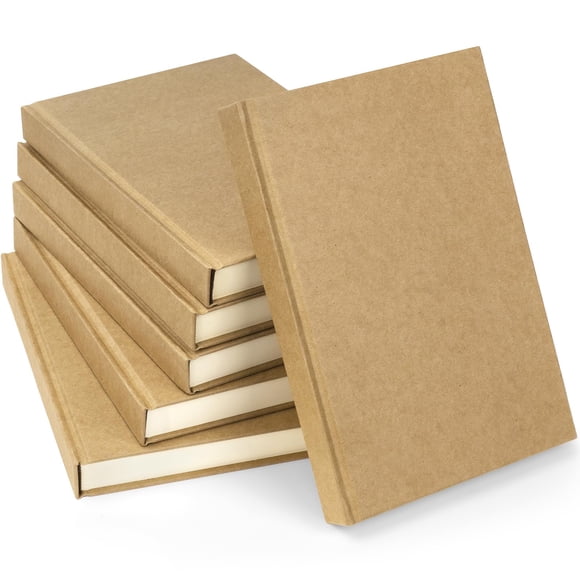 Cuaderno de bocetos Dynta A5, paquete de 6, sin rayas, 240 páginas