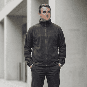 T-World - Micropolar Térmico Hombre Practical Line Trabajo Invierno - Gris Oscuro Talla Xl