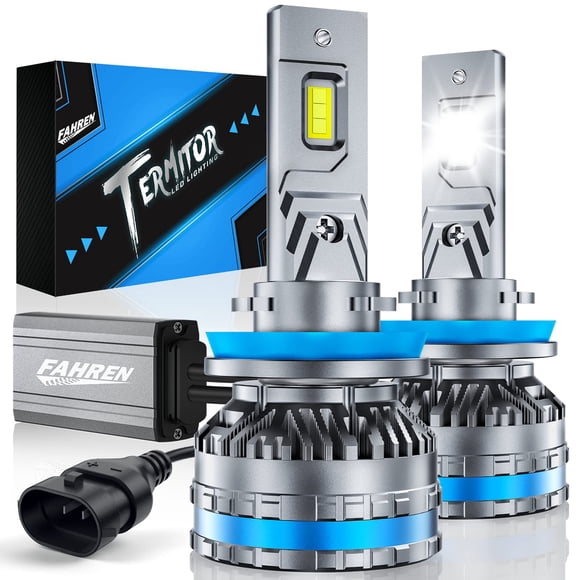 Bombillas antiniebla FAHREN Ultra Bright H11, 120 W, 8000 lúmenes, paquete de 2