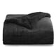 thumbnail image 1 of Manta Bedsure Sherpa de forro polar para sofá, 130 x 150 cm, color negro, 1 of 7