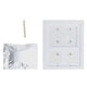 thumbnail image 4 of Kit de huellas de bebé, Kit de manos y huellas de bebé, decoración de guardería, Kit de huellas de manos de bebé fácil de usar, marco de recuerdo para Blanco, 4 of 5