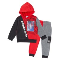 Conjunto De Sudadera Con Capucha Y Pantalones Disney Marvel Spider-Man 2T Para Niños