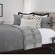 thumbnail image 3 of Edredón Rizzy Home BQ4833 poliéster 106 x 92 cm gris/neutro, 3 of 3