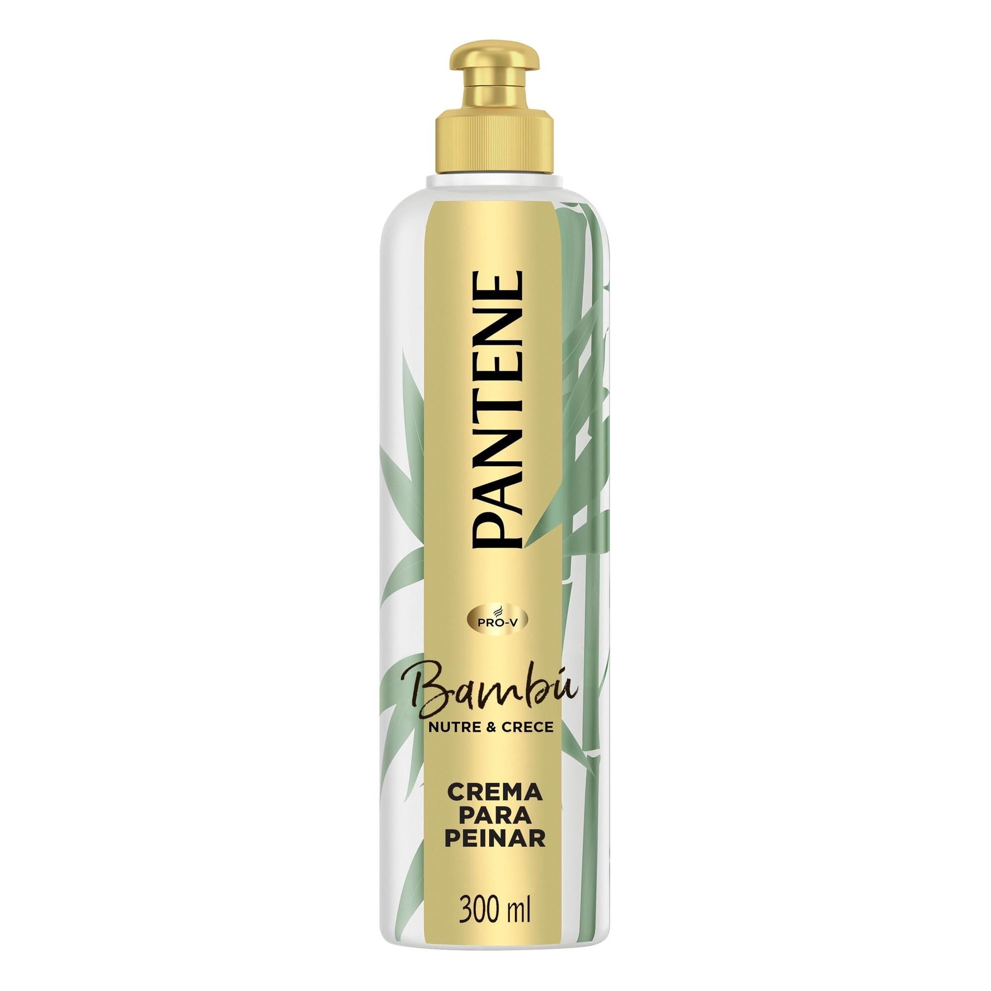 Crema Para Peinar Pantene Pro-v Bambú Nutre & Crece
