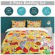 thumbnail image 5 of Cute Winnie The Pooh Comforter Set Soft 3 Pcs Twin Bedding Sets Thicken for All Season, 5 of 5