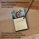 thumbnail image 2 of Dispensador recargable con soporte para notas adhesivas Afghan Hound, 2 of 7