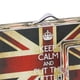 thumbnail image 2 of Juego de 2 maletas Benjara con estampado de la Union Jack, 2 of 9