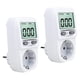 thumbnail image 4 of Monitor De Potencia Retroiluminación Watt Meter Wattmeter Tester Monitor Power Para Hotel, 4 of 5