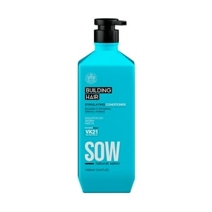 Sow - Building Hair - Acondicionador Estimulante Y Revitalizante Para Cuero Cabelludo Y Cabellos Fágiles 1000Ml