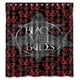 thumbnail image 1 of Cortina de ducha de Black Veil Brides, juego de cortina de baño con ganchos, tamaño 66 x 72 pulgadas, 1 of 3