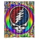 thumbnail image 1 of Cortina de ducha de la banda de rock Grateful Dead, juego de cortina de baño con ganchos, tamaño 60 x 72 pulgadas, 1 of 3