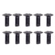 thumbnail image 2 of 10pcs interruptores sintonizadores de los tornillos cabezas de la máquina del engranaje montaje de piezas de los tornillos negro, 2 of 5