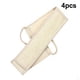 thumbnail image 1 of Natural Loofah Back Scrubber (Pack 4) - Loofah limpiar la espalda profundamente - scrubber vegetal para hombres mujeres - plástico compostable biodegradable libre (cada 8 * 70cm), 1 of 3