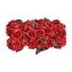 thumbnail image 5 of Panel De Pared De Flores Artificiales, Decoración De Paneles De Flores De Rosas Rojas De Seda Para Boda, 52cm X 28cm, 5 of 5