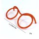 thumbnail image 2 of Creative Fun Glasses Straws Crazy Funny Art Straws Party Straws, 2 of 3