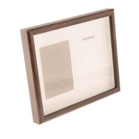 Bothyi - Marco De Caja De Sombra Para Almacenamiento De Medallas, Madera Coleccionable Para Insignias, Insignias, Gimnasia, Color Nogal, 10 Pulgadas