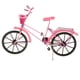 thumbnail image 3 of Bicicleta de aluminio modelo 1:10 con canasta artesanal juguete rosa, 3 of 5