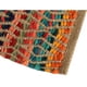 thumbnail image 2 of Bajada De Cama Yute Chindi Marron Oscuro, 2 of 2