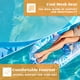 thumbnail image 3 of Hinchable Pool Lounge Float Sloosh para adultos con portavasos, color azul, 3 of 9