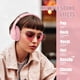 thumbnail image 2 of Auriculares Bluetooth BERIBES WH202A Over Ear 40 mm 65 h Rosa, 2 of 3