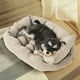 thumbnail image 3 of Cama para mascotas perro y gatos 68x50x40 beige claro, 3 of 3