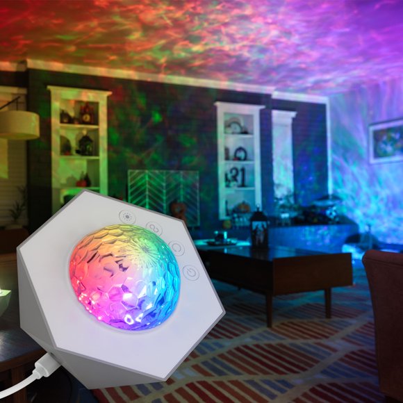 Proyector de luz nocturna Enbrighten Galaxy con 15 combinaciones de colores