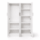 thumbnail image 2 of Closet de Bebé 4 Puertas Blanco 180x100x32, 2 of 2