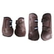 thumbnail image 3 of 4 Uds Botas De Caballos Protección De Piernas Para Entrenamiento De Salto Accesorios Ecuestres Marrón L, 3 of 5