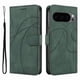 thumbnail image 1 of Funda tipo cartera con tapa para Google Pixel 10 5G con tarjetero, soporte y cubierta magnética Verde, 1 of 5