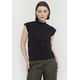 thumbnail image 1 of Polera Mujer Cuello Mock Negro Corona, 1 of 5