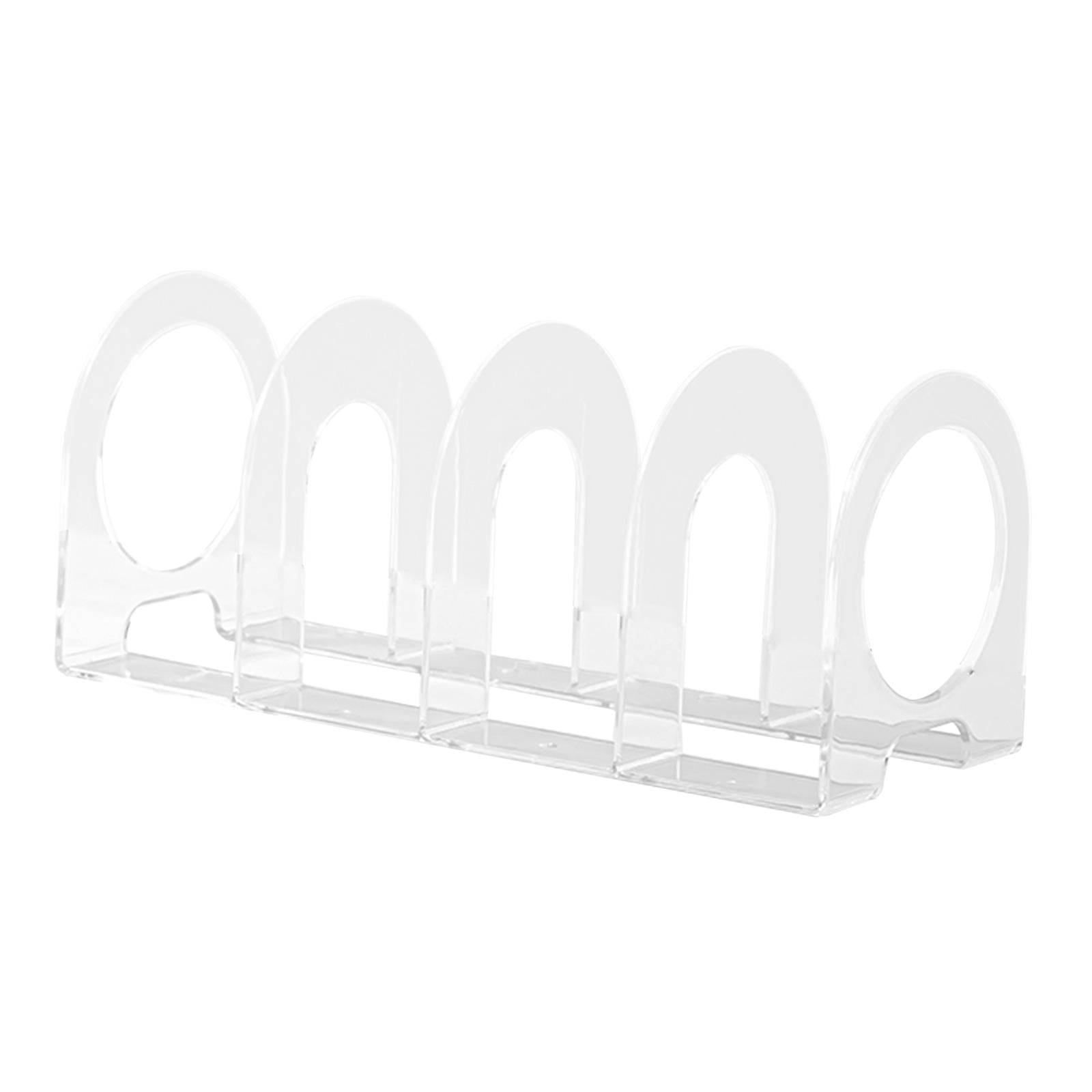 Magideal - Estantería De Escritorio, Clasificador De Carpetas, Sujetalibros, Decoración, Organizador De Sujetalibros, Soporte Para Libros Para Correo, Mujeres Y Sin Anillos