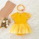 thumbnail image 2 of Disfraz Dressy Daisy Princess para niña de 18 a 24 m, color amarillo, 2 of 7