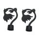 thumbnail image 3 of 2x Cortina Polo Ends Cortinas Carril Tapa De La Cabeza Polo Curtain Rod Finials Para El Hogar Estilo A, 3 of 5