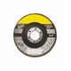 thumbnail image 1 of 10 discos lija traslapado flap madera 115mm 13600 RPM granos, color gris, 1 of 3