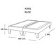 thumbnail image 3 of Base Cama Europea Zen Pu Beige King, 3 of 3
