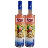 Spice Cocktails - Pack De Cócteles Sex On The Beach, 2 Botellas De 750 Cc