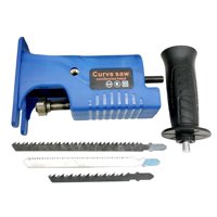 Magideal - Accesorio De De Taladro Portátil Accesorio De Caladora Ergonómico Herramienta De Utilidad Accesorio De Recíproca Para Corte , Azul