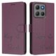 thumbnail image 2 of Funda Cartera para Motorola Moto G17 Power con Bloqueo RFID, Cierre Magnético y Ranuras Tarjetas Morado, 2 of 6