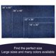 thumbnail image 3 of Felpudo Ecomills Water Trapper azul 61 × 91 cm, 3 of 5