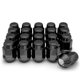 thumbnail image 1 of Tuerca de rueda White Knight M12x1.50 Negro cromo - Pack de 20, 1 of 7