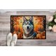 thumbnail image 2 of Felpudo Caroline's Treasures DAC1074MAT Husky Siberiano 45.7 x 68.6 cm, 2 of 6