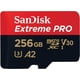thumbnail image 3 of Tarjeta de memoria SanDisk Extreme Pro Micro SDXC UHS-I U3 A2 V30 (256 GB), 3 of 3